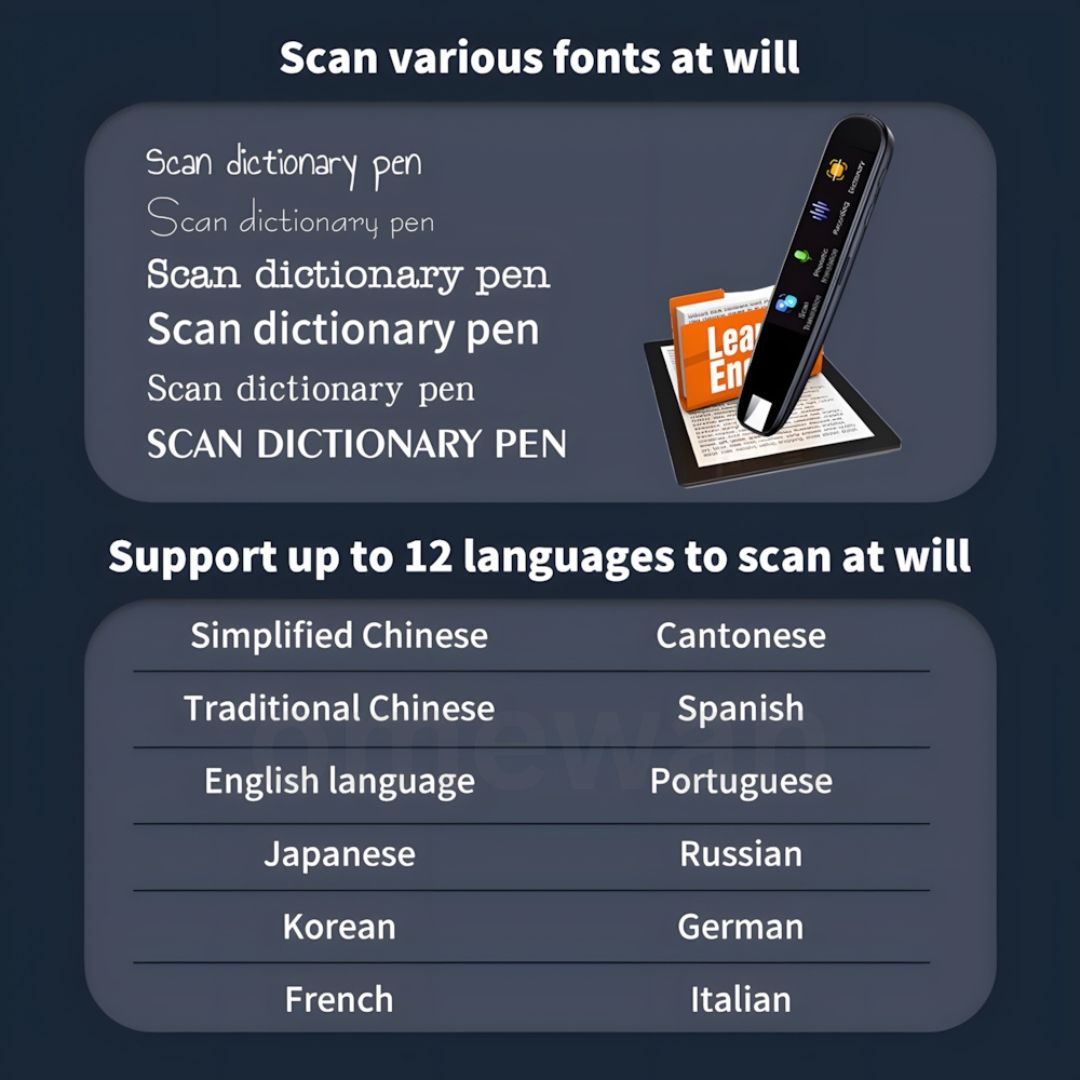 Travel Translator Pen