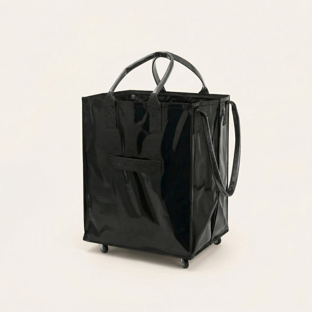Foldable Rolling Travel Tote